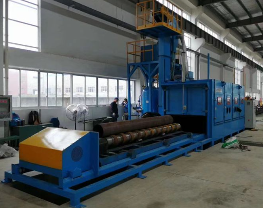 河北喷砂机在管道除锈中的现场施工应用
