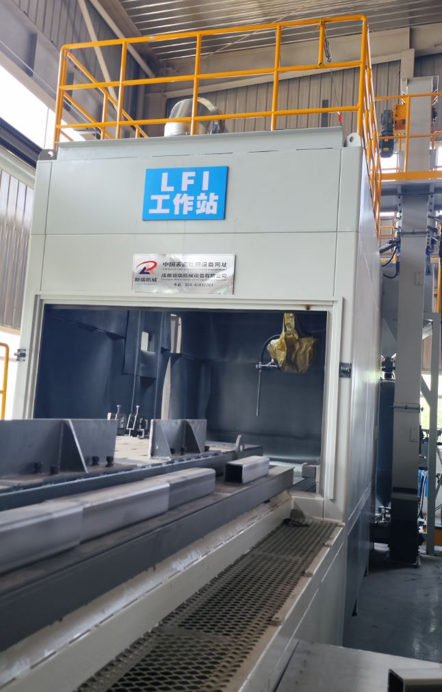 河北大口径喷砂机 适合大型工件处理