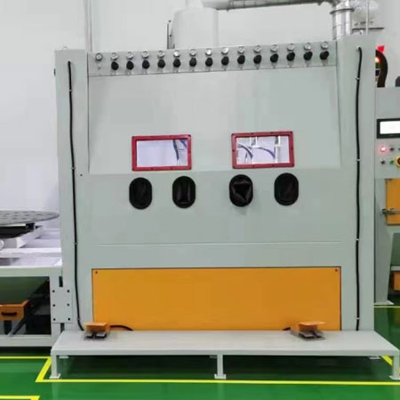 河北高效生产，从箱体手动喷砂机开始，提升零部件质量